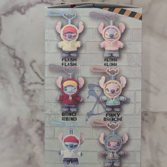 MINISO Disney Stitch GenZ Street Collection Vinyl Plush Pendant Surprise Box - Picture 3 of 6